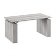 Stratus 60W X 30D Adjustable Standing Desk in Platinum Gray - Engineered Wood