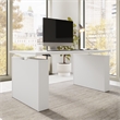Stratus 60W x 30D Adjustable Standing Desk in White - Engineered Wood