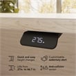 Stratus 60W Standing Desk with Modesty Panel in Natural Elm - Engineered Wood