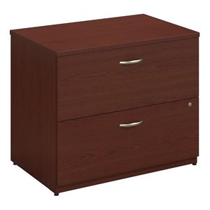 bush business furniture series c 36w 2 drawer assembled lateral file