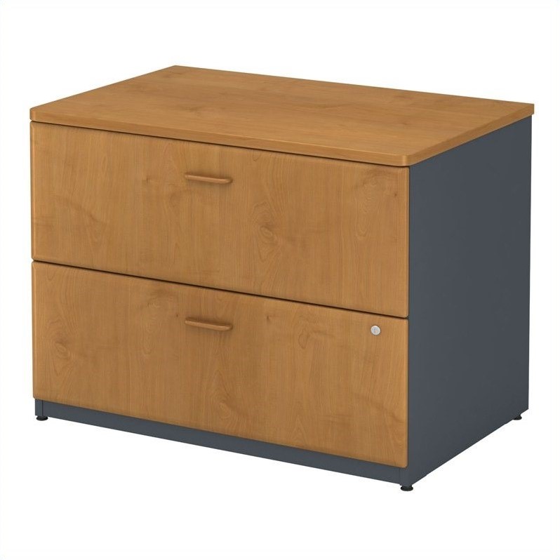 Series A 36W 2 Drawer Lateral File in Natural