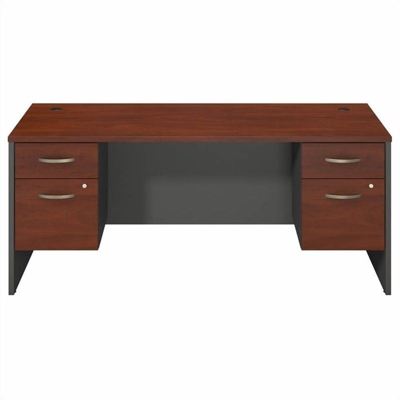 Bush Business Furniture Series C Collection 72W Desk Shell with 2
