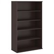 66H 5 Shelf Bookcase in Mocha Cherry - Engineered Wood
