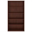 72H 5 Shelf Bookcase in Hansen Cherry - Engineered Wood