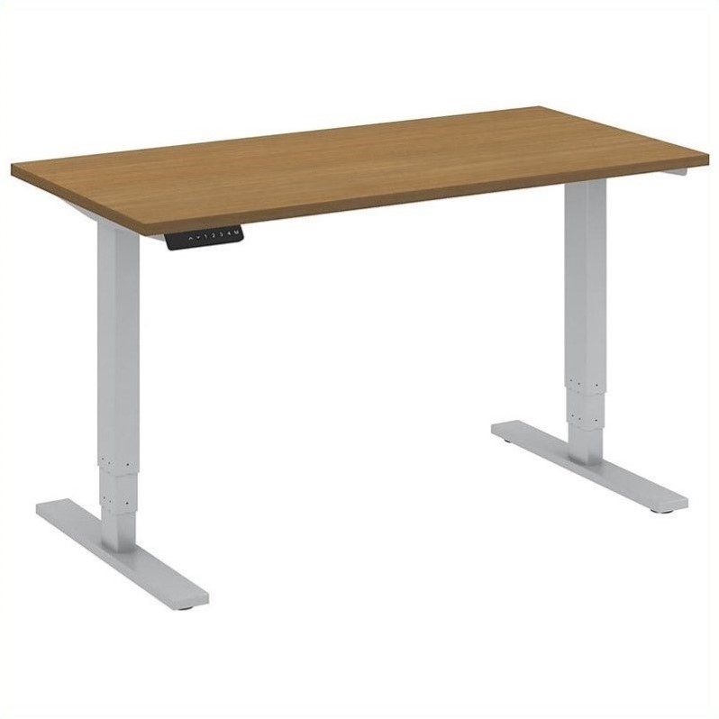 Bush Business 48 X24 Power Adjule Standing Desk In Modern Bush Business 48