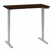 Move 80 Series 48W x 24D Adjustable Desk in Mocha Cherry - Engineered Wood