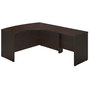 Series C Elite 60W x 43D Right Hand Bowfront Desk Shell with 36W Return