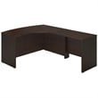 Bush Business Furniture Series C Elite 60W x 43D Right Bowfront Desk Shell in Mocha Cherry