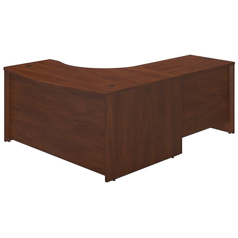 Bush Business Furniture Series C Elite 60Wx43D Left L-Bow Desk Shell/Return