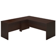 Bush Business Furniture Series C Elite Desk Shell with Return in Mocha Cherry