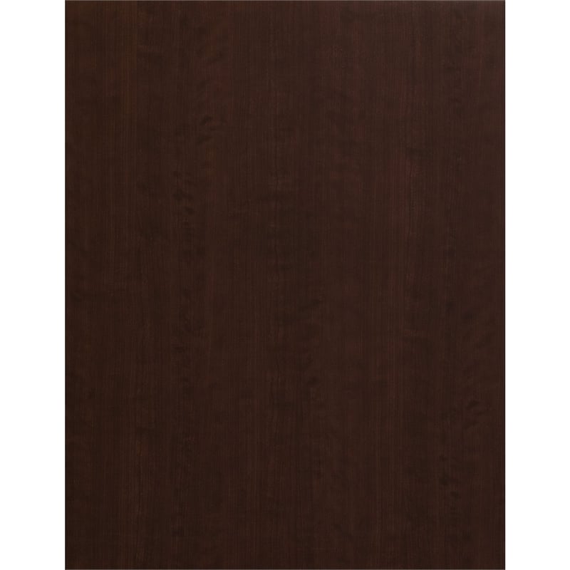 Bush Business Furniture Series C Elite Desk Shell with Return in Mocha Cherry