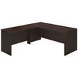 Bush Business Furniture Series C Elite Desk Shell with Return in Mocha Cherry