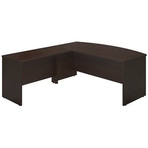 Series C Elite 72W x 36D Bowfront Desk Shell with 48W Return