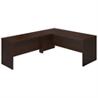 Series C Elite 72W L Shaped Desk & 60W Return in Mocha Cherry - Engineered Wood