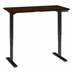 Move 80 Series 48W x 24D Adjustable Desk in Mocha Cherry - Engineered Wood