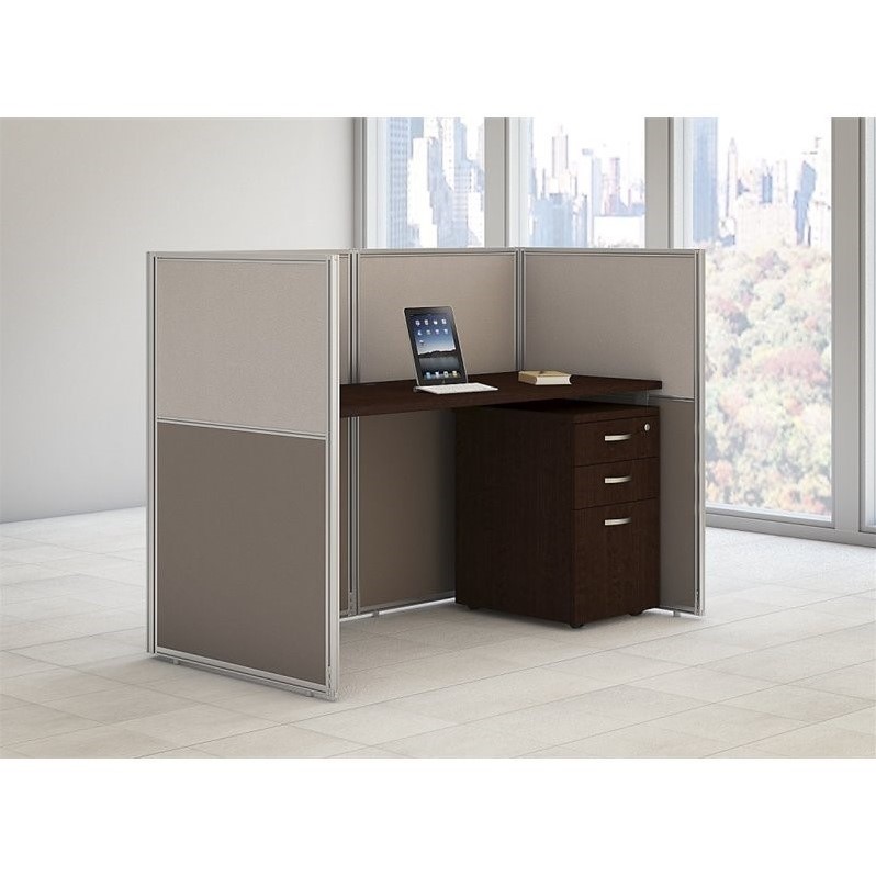 Bush Business Furniture Easy Office 3 Drawer Mobile Filing Cabinet