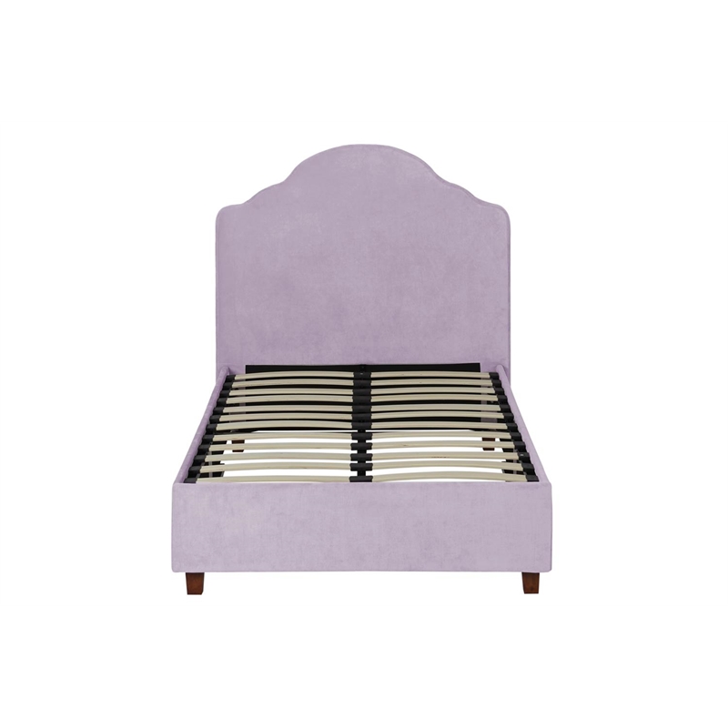 Dhp Savannah Upholstered Twin Platform, Diva Upholstered Twin Bed Purple