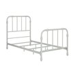 DHP Jenny Lind Metal Twin Bed in White