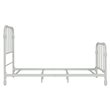 DHP Jenny Lind Metal Twin Bed in White