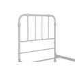 DHP Jenny Lind Metal Twin Bed in White