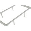 DHP Jenny Lind Metal Twin Bed in White