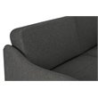 DHP Jasper Coil Linen Sleeper Sofa in Gray
