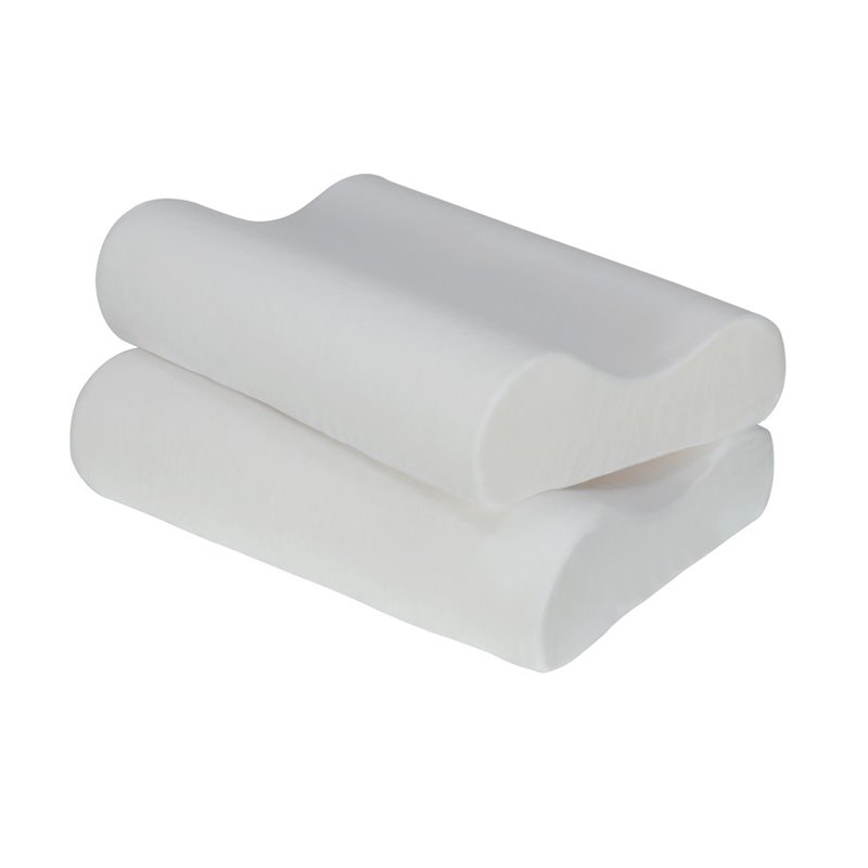 Signature Sleep Contour King Memory Foam Pillow in White ...