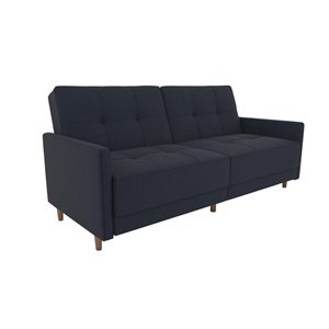 dhp andora coil linen convertible sleeper sofa-sg