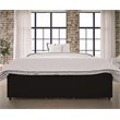DHP Maven Faux Leather Upholstered Queen Platform Storage Bed in Black