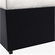 DHP Maven Faux Leather Upholstered Queen Platform Storage Bed in Black