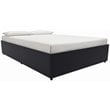 DHP Maven Faux Leather Upholstered Queen Platform Storage Bed in Black