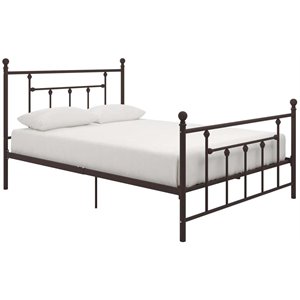 dhp manila metal spindle bed in bronze