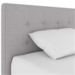 DHP Rose Tufted Twin Storage Panel Bed in Gray