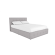 DHP Rose Tufted Full Storage Panel Bed in Gray