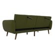 Novogratz Brittany Sleeper Sofa in Green