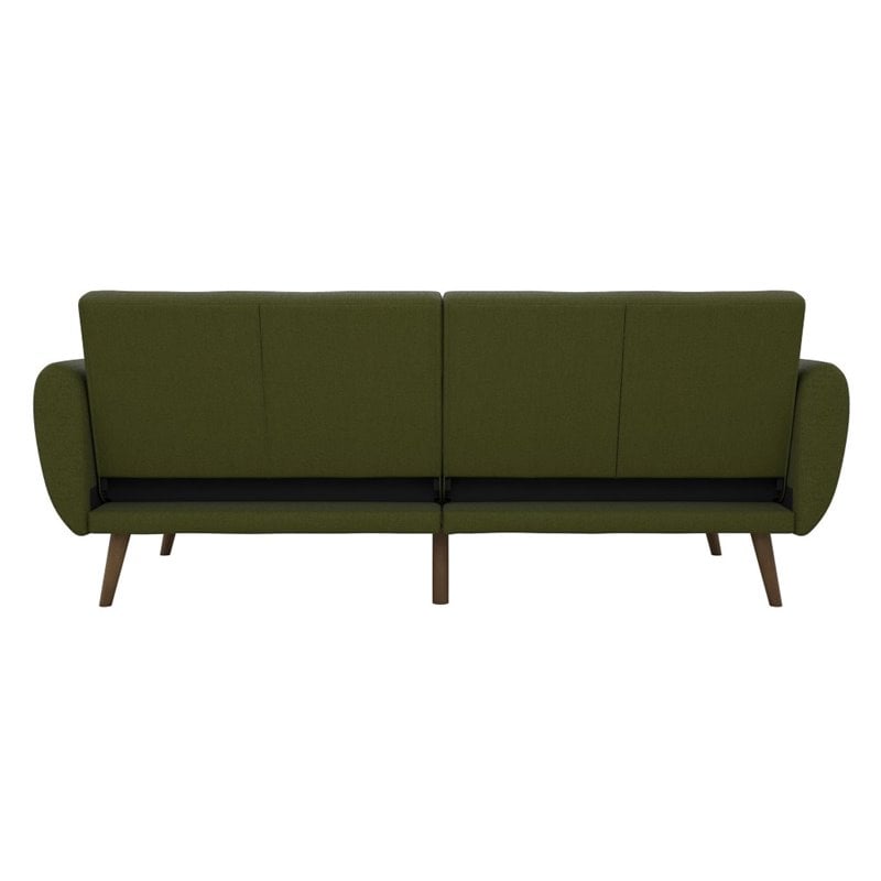 Novogratz Brittany Sleeper Sofa in Green