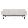 Novogratz Brittany Sleeper Sofa in Gray