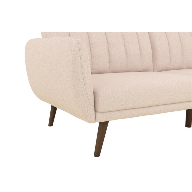 Novogratz Brittany Sleeper Sofa in Pink