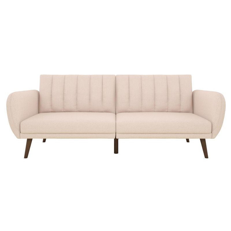 Novogratz Brittany Sleeper Sofa In Pink