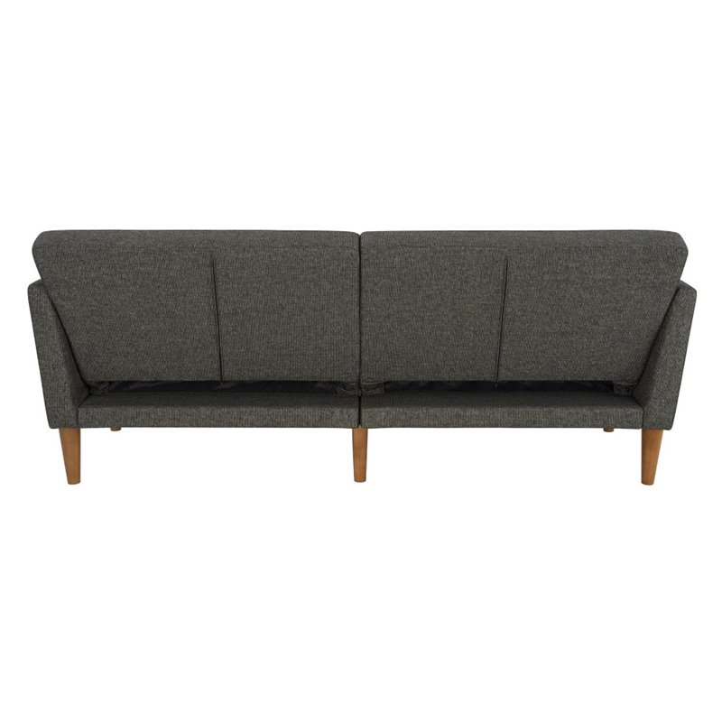 Novogratz Regal Sleeper Sofa in Gray