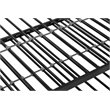 Novogratz Bright Pop Twin Metal Daybed with Roll Out Trundle in Black