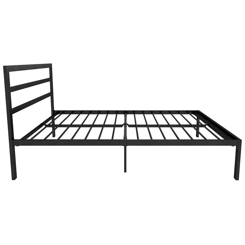 Signature Sleep Premium Full Metal Slat Bed in Black Cymax Business