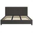 DHP Eva Tufted King Panel Bed in Gray