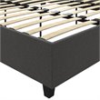 DHP Eva Tufted King Panel Bed in Gray