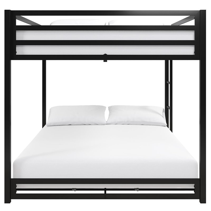 Dhp Mabel Full Over Metal Bunk Bed, Dhp Twin Over Full Metal Bunk Bed Frame Black