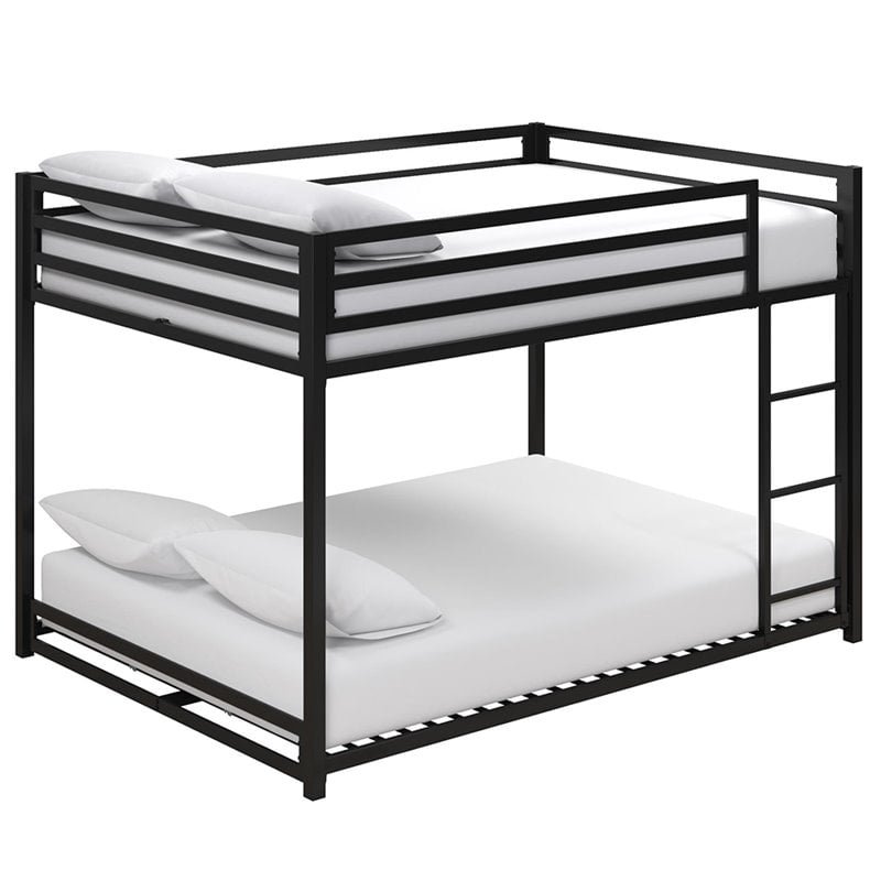 Dhp Mabel Full Over Metal Bunk Bed, Full On Metal Bunk Beds Black