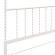 DHP Emerson Metal Canopy Bed in Full Size Frame in White