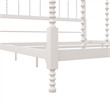 DHP Emerson Metal Canopy Bed in King Size Frame in White