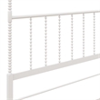 DHP Emerson Metal Canopy Bed in King Size Frame in White