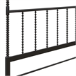 DHP Emerson Metal Canopy Bed in King Size Frame in Black
